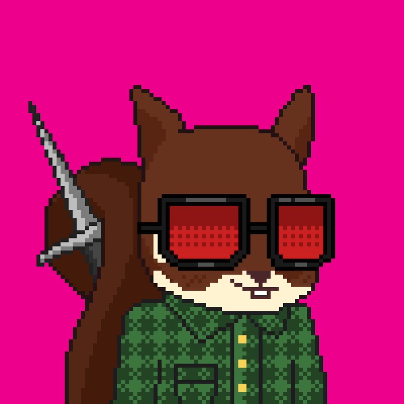 Pixel Squirrels #3721